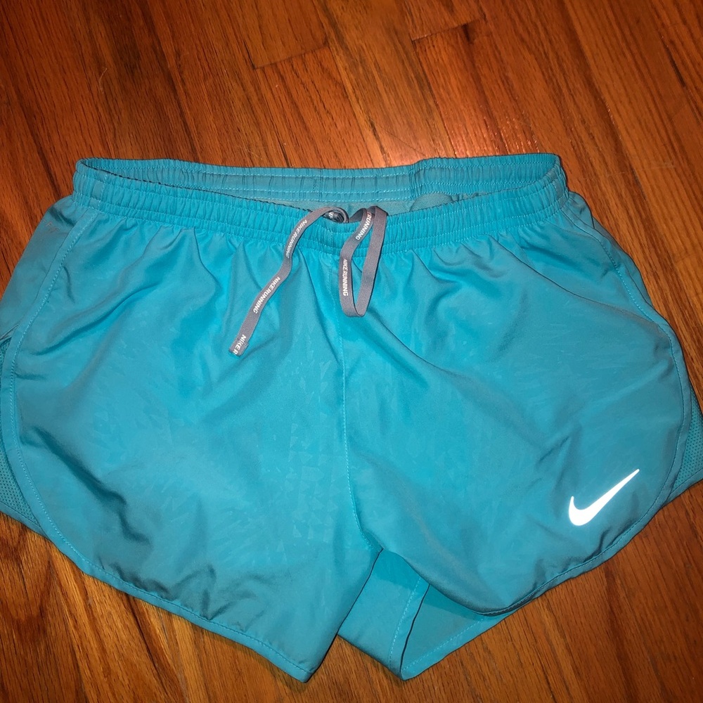 blue nike athletic shorts *